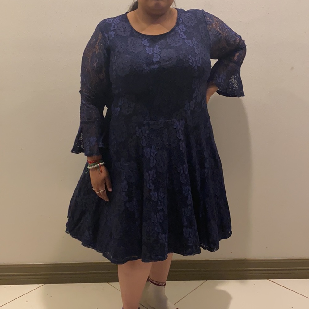 City Studio Blue Dress